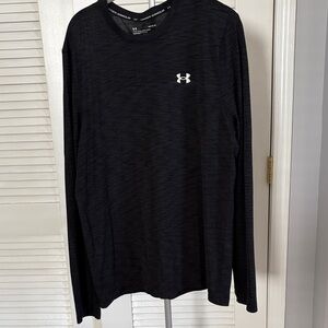 Under Armour Men's Charcoal Long Sleeve Tee
